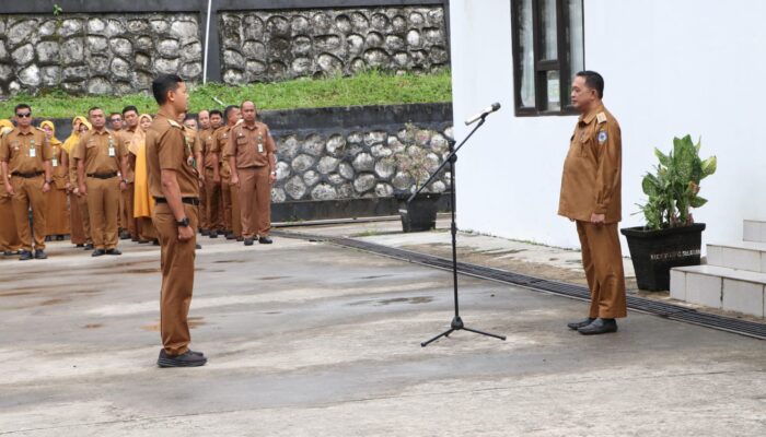 Jelang Libur Lebaran, Kecamatan Bontang Selatan Gelar Apel Gabungan ASN
