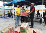 Peduli Korban Kebakaran, PAC Pemuda Pancasila Bontang Selatan Salurkan Bantuan