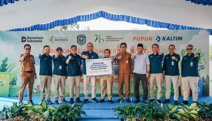 Bangun TPS 3R di Guntung, Pupuk Kaltim Perkuat Pengelolaan Sampah Berbasis Masyarakat