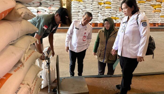 DKP3 Bontang Pastikan Bantuan Tepat Sasaran, 273 Ton Beras Siap Dibagikan