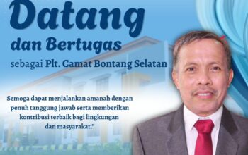 Hatamuddin Jabat Plt Camat Bontang Selatan, Siap Jalankan Amanah