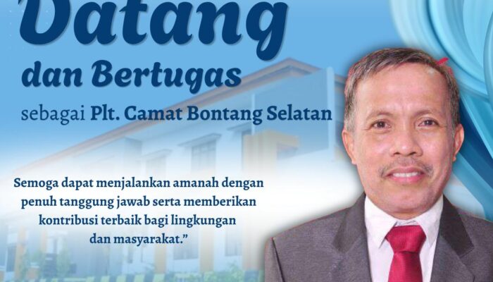 Hatamuddin Jabat Plt Camat Bontang Selatan, Siap Jalankan Amanah