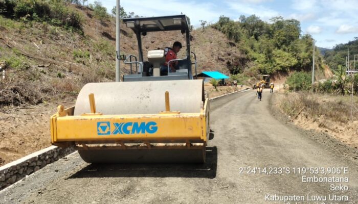 Akhirnya! Jalan Menuju Seko Mulai Dibangun