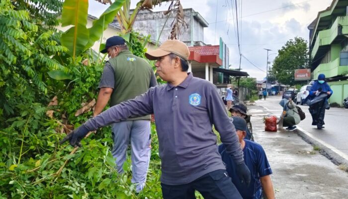 Menuju Bontang Bersih, DKP3 dan OPD Lain Kompak Kerja Bakti