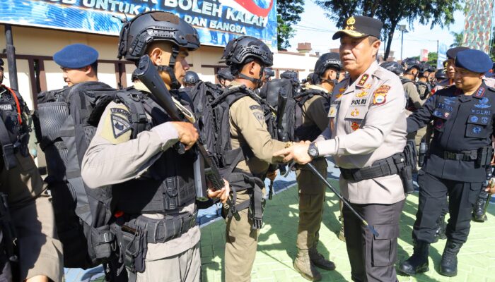 Kapolda Sulsel Lepas Pasukan Brimob ke Papua, Misi Amole 2026 Dimulai