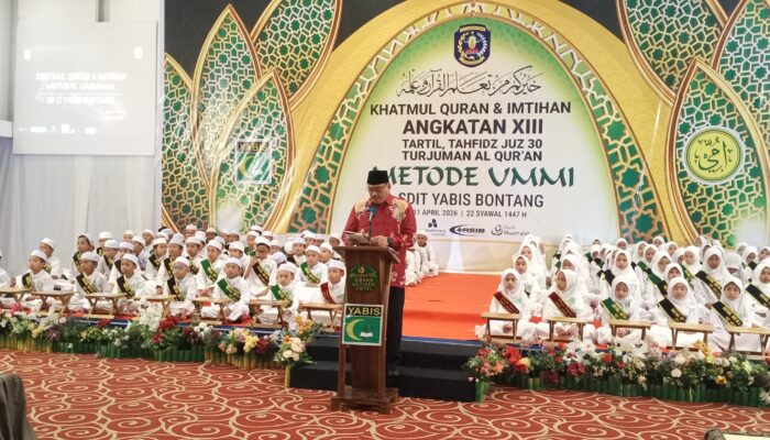 134 Siswa SD IT YABIS Bontang Ikuti Khatmul Qur’an dan Imtihan Metode Ummi