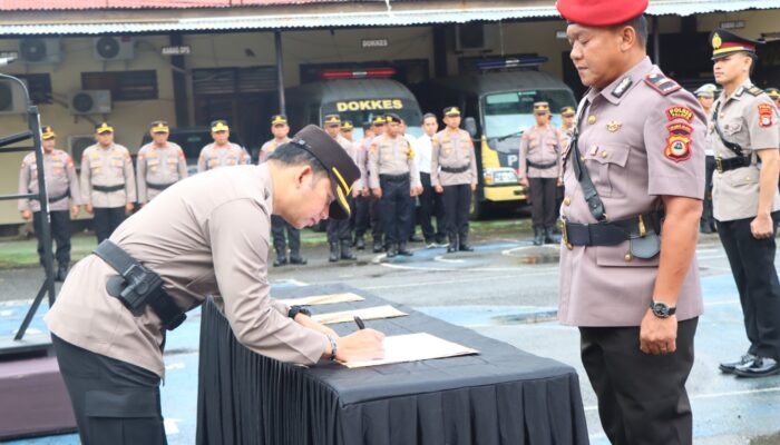 Tiga Kasat Polres Palopo Resmi Berganti 