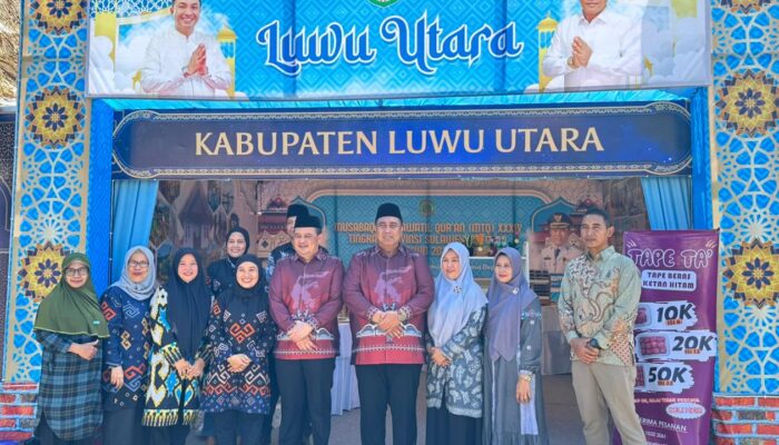 Stand Luwu Utara Tampil Memikat di MTQ Sulsel, Produk UMKM Laris Diserbu Pengunjung