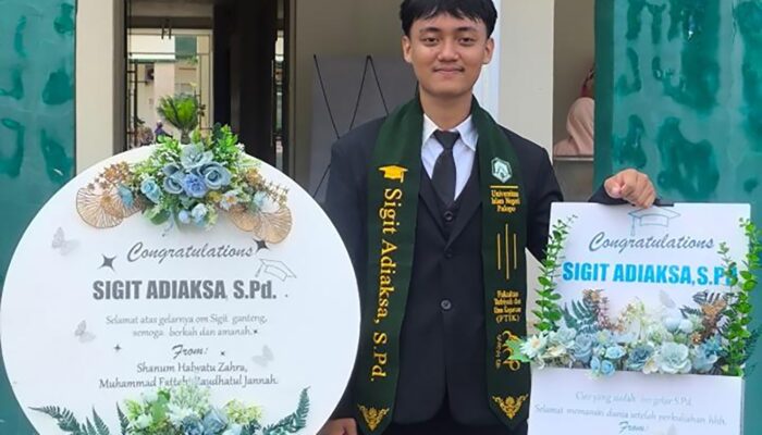 Kisah Menginsiprasi Sigit, Anak Pedagang Kecil di Masamba jadi Wisudawan Terbaik UIN Palopo