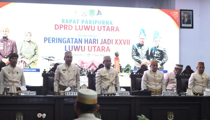 Di HUT ke-27 Lutra, Gubernur Puji Kepemimpinan Andi Rahim