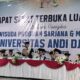 602 Wisudawan Unanda Dikukuhkan, Rektor Tekankan Tanggung Jawab Moral Alumni