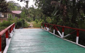 Satgas TMMD Ke-128 Rampungkan Jembatan di Gunung Telihan, Akses Warga Kini Lebih Mudah