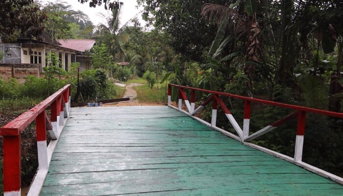 Satgas TMMD Ke-128 Rampungkan Jembatan di Gunung Telihan, Akses Warga Kini Lebih Mudah