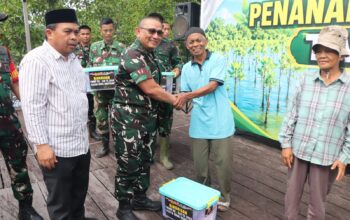 Wawali Bontang Tekankan Pentingnya Pelestarian Pesisir dalam Kunjungan TMMD Ke-128