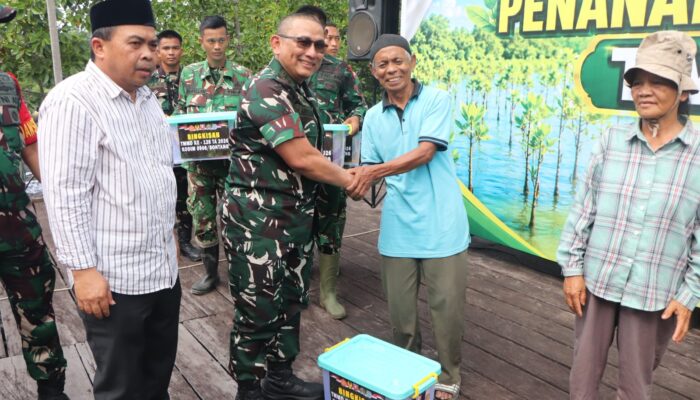 Wawali Bontang Tekankan Pentingnya Pelestarian Pesisir dalam Kunjungan TMMD Ke-128