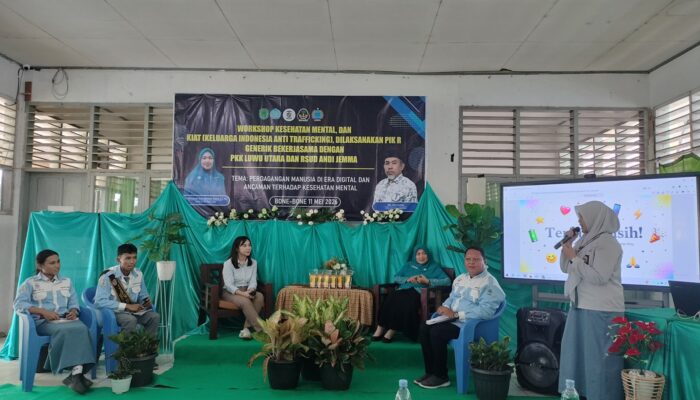 Bentengi Remaja dari Gangguan Mental dan Trafficking, PIK-R Generik SMAN 4 Luwu Utara Gelar Workshop Edukatif