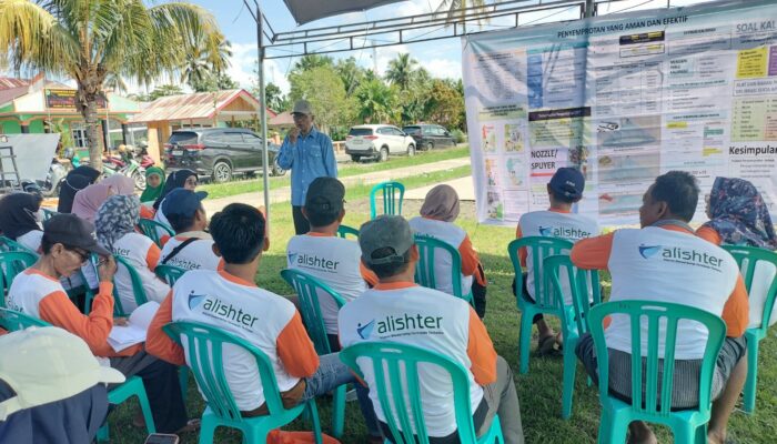 Tingkatkan Kompetensi Penyuluh dan Petani, Alishter Gelar Pelatihan Pestisida Terbatas di Luwu Utara
