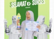 Inayah Putri Azura, Siswi MA DDI Masamba Raih Juara I Lomba Desain Poster SMADEL Art Festival