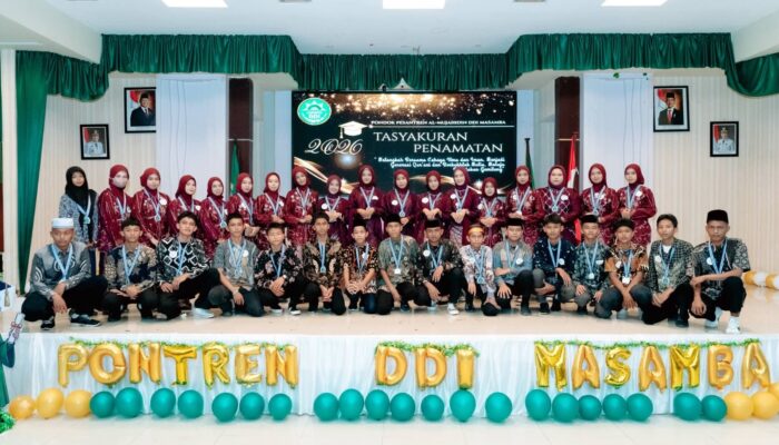 69 Santri Ponpes Al Muhajidin DDI Masamba Lulus, Belasan Alumni Raih Beasiswa Perguruan Tinggi  