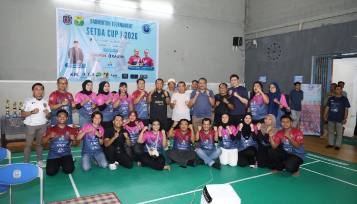 Wawali Harap Turnamen Badminton Setda Cup I Lahirkan Atlet Berprestasi untuk Bontang