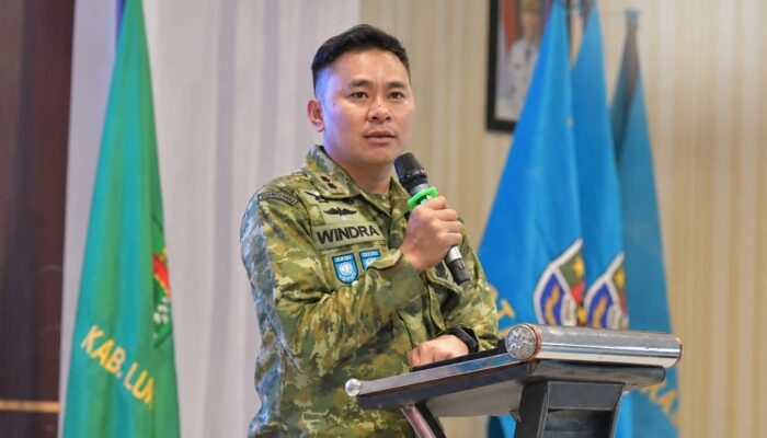 Tanggulangi Darurat Bencana, Bupati Luwu Utara Tunjuk Dandim 1403/Palopo Jadi Komandan Posko