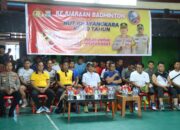 Sambut HUT Bhayangkara ke-80, Polres Palopo Satukan Polisi dan Masyarakat Lewat Kejuaraan Badminton