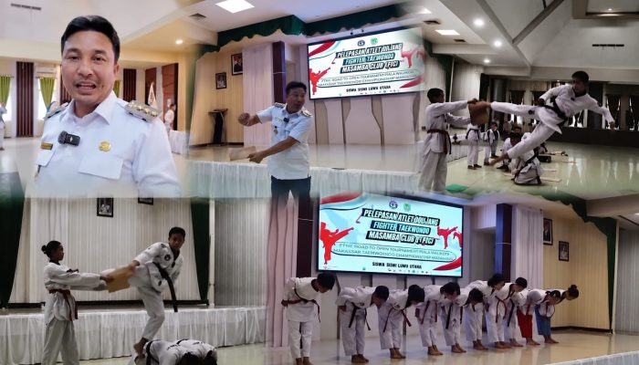 Bupati Optimistis Atlet Luwu Utara Bisa Meraih Gelar Juara di Turnamen Taekwondo RMMA III
