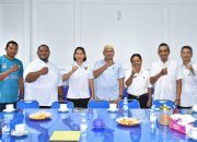 Perkuat Sinergi Lintas Provinsi, Disporapar Lutra Berguru Penyusunan Desain Olahraga Daerah ke Sulteng