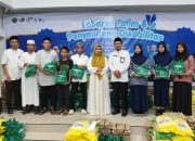 Lebaran Yatim dan Penyandang Disabilitas, Kemenag Lutra Salurkan 400 Paket Bantuan