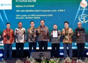 Raih Tiga Penghargaan, Pupuk Kaltim Pertahankan Predikat Tertinggi TOP CSR Awards 2026