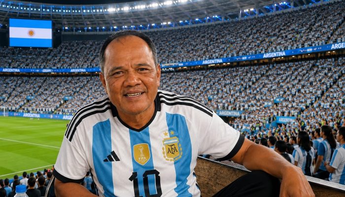 Ketua PDIP Majene Wahyu Hamarong Jagokan Argentina atasi “Sihir” Mohamed Salah