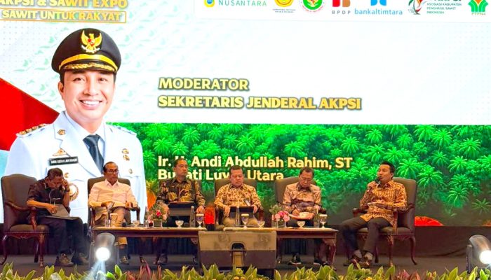 Menuju Kemandirian Energi, Bupati Luwu Utara Kawal Transformasi Sawit jadi B50 di Sawit Expo 2026