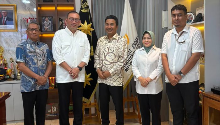 Perjuangkan Nasib Siswa Sekolah Rakyat, Bupati Luwu Utara Temui Sekjen Kemensos RI di Jakarta