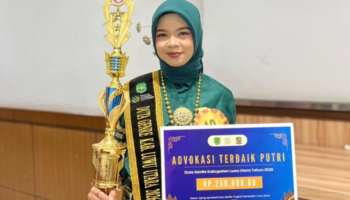 Membanggakan! Nurul Aeni Harumkan Nama MA DDI Masamba di Ajang Duta GenRe Luwu Utara