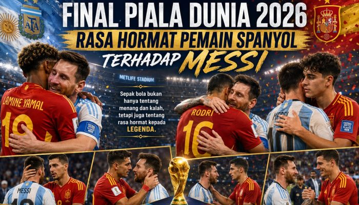 Momen Mengharukan di Final Piala Dunia 2026: Rasa Hormat Pemain Spanyol Terhadap Messi