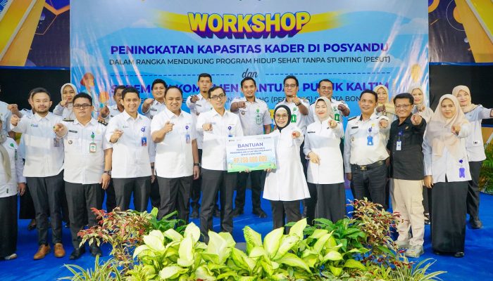 Pupuk Kaltim Salurkan Rp858,7 Juta untuk Pengendalian Stunting di Kota Bontang