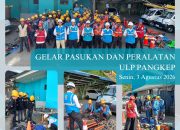 Gelar Pasukan dan Peralatan, ULP Pangkep Pastikan Keandalan Pasokan Listrik Demi Menyambut HUT Kemerdekaan RI