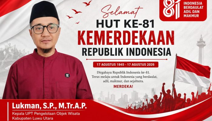 Semarak HUT ke-81 RI di Luwu Utara: Merdeka Sampai ke Pelosok, Pemda Hadir di 15 Kecamatan
