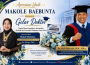 Apresiasi Unik Makole Baebunta untuk Gelar Doktor Kadis Kominfo-SP Luwu Utara