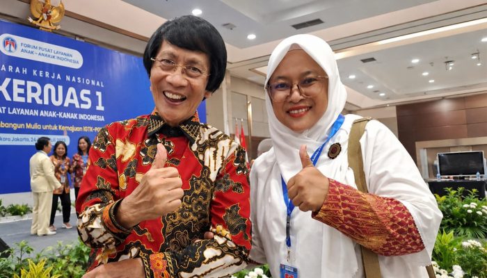 Momen Haru Wahyuni Hamarong di Konkernas IGTKI: Dari Lihat di TV hingga Diskusi Langsung dengan Kak Seto