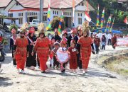 Semarak Kemerdekaan di Tanah Pegunungan: Pawai Budaya Awali HUT ke-81 RI di Kecamatan Rongkong