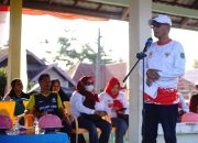 Sambut HUT Ke-81 RI, Kadis Sosial Resmi Buka Rangkaian Kegiatan Olahraga di Baebunta Selatan