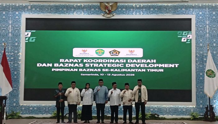Rakorda dan BAZNAS Strategic Development, Pengelolaan Zakat Kaltim Didorong Makin Profesional
