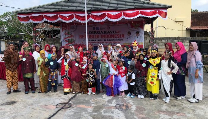 Semarak HUT ke-81 RI di RT 21 Bontang Baru, Warga Kompak Rayakan Kemerdekaan