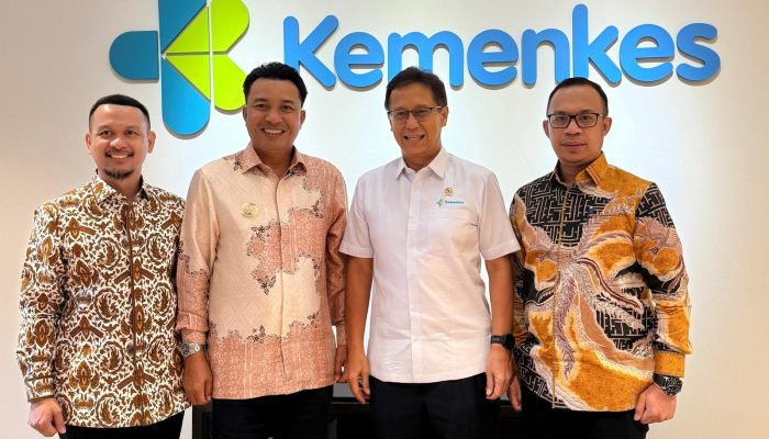 Bupati Lutra Jemput Anggaran 2027 di Kemenkes, Perjuangkan Perbaikan Sarana dan Prasarana Kesehatan